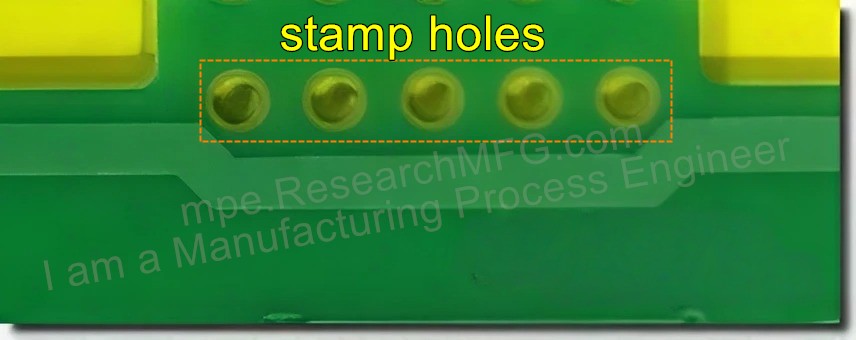 PCB Edge Removal and De-paneling: Stamp Hole Design PCB Edge Removal and De-paneling: Stamp Hole Design