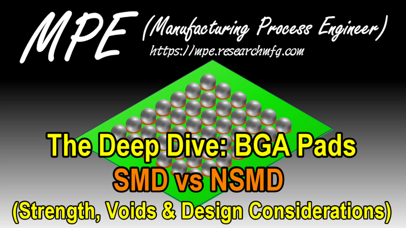 The deep dive BGA pads SMD vs NSMD