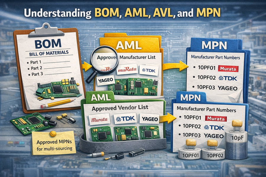 Explaining the Relationship Between BOM, AML, AVL, and MPN Explaining the Relationship Between BOM, AML, AVL, and MPN